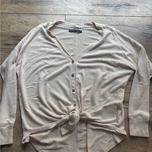 Abercrombie & Fitch Cream Top